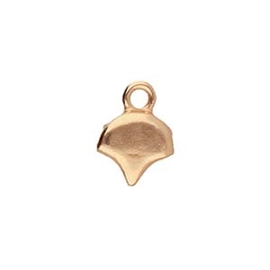 CYM-GNK-012899-RG - Kastro - Ginko Bead Ending - Rose Gold Plated  - 1 Piece