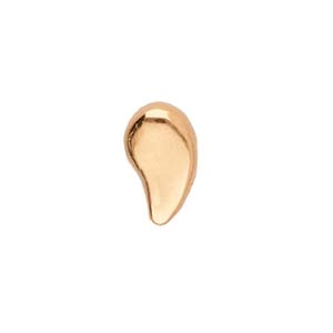 CYM-PD-013093-RG - Flabouria - Paisley Earring - Rose Gold Plate - 1 Piece