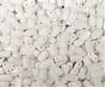 CzechMates Bricks 3x6mm - CZB-0300 - Opaque White - 25 Pieces