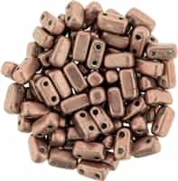 CzechMates Bricks 3x6mm - CZB-04B04 - ColorTrends: Saturated Metallic Butterum - 25 Pieces