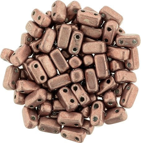 CzechMates Bricks 3x6mm - CZB-04B04 - ColorTrends: Saturated Metallic Butterum - 25 Pieces