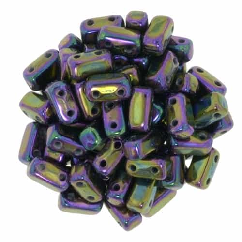 CzechMates Bricks 3x6mm - CZB-21495 - Iris - Purple