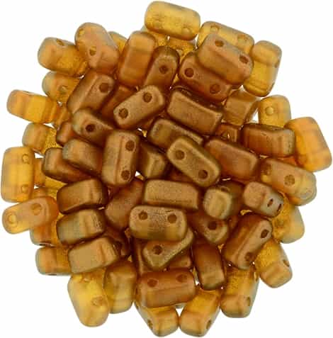 CzechMates Bricks 3x6mm - CZB-29253 - Halo - Sandalwood - 25 Pieces