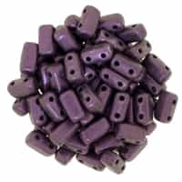 CzechMates Bricks 3x6mm - CZB-79086 - Metallic Suede - Pink - 25 Pieces