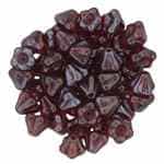 CZBBF-E9008 - Baby Bell Flowers 4/6mm : Siam Ruby - Vega - 25 Count