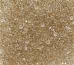 Preciosa Machine Cut 3mm Bicone Crystals : CZBC3-79245 - Crystal Honey - 25 count