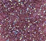 Preciosa Machine Cut 3mm Bicone Crystals : CZBC3-X2006 - Amethyst AB - 25 count