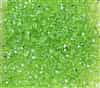 Preciosa Machine Cut 3mm Bicone Crystals : CZBC3-X5052 - Peridot AB - 25 count