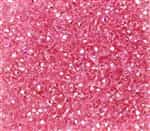 Preciosa Machine Cut 3mm Bicone Crystals : CZBC3-X7001 - Rose AB - 25 count