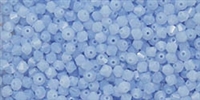 Preciosa Machine Cut 4mm Bicone Crystals : CZBC4-31000 - Milky Sapphire - 25 count