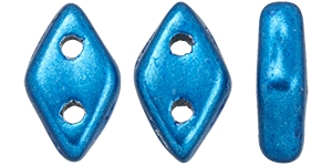 CZDIA-06B03 - CzechMates Diamond 4x6mm Tube 2.5" : ColorTrends: Saturated Metallic Nebulas Blue - Approx 8 Grams