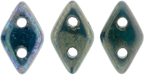 CzechMates Diamond 4x6mm Tube 2.5" : Oxidized Bronze - Approx 8 Grams