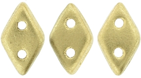 CzechMates Diamond 4x6mm Tube 2.5" : Matte - Metallic Flax - Approx 8 Grams