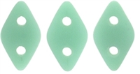 CzechMates Diamond 4x6mm Tube 2.5" : Matte - Turquoise - Approx 8 Grams