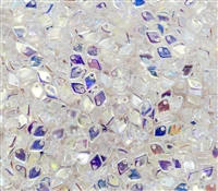 Czech DragonÂ® Scale Beads - CZDS-00030-28701 - Crystal AB - 5 Grams