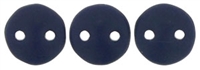 CzechMates Lentil 6mm : CZL-M33410 - Navy - Matte - 25 Beads