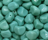 Czech Large Pebble 14/12mm: CZLP-6313 - Turquoise - 1 piece