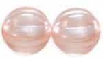 Czech Large Melon 14mm: CZM14-63893 - Candy Floss - 1 piece