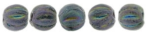 CZM3-21195 - Melon Round 3mm : Matte - Iris Purple - 25 Count