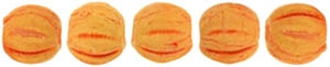 CZM3-PS1004 - Melon Round 3mm : Pacifica - Tangerine - 25 Count