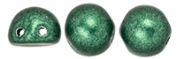 CZMCAB-06B05 - CzechMates Cabochon 7mm : ColorTrends: Saturated Metallic Martini Olive - 12 Count