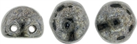 CZMCAB-14400 - CzechMates Cabochon 7mm : Hematite - 12 Count