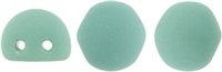 CZMCAB-M6313 - CzechMates Cabochon 7mm : Matte - Turquoise - 12 Count