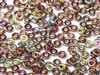 CZO-00030-95200 - Czech O Beads - 1x4mm - 4 Grams - approx 136 beads - Crystal Magic Wine