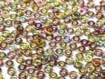 CZO-00030-95600 - Czech O Beads - 1x4mm - 4 Grams - approx 136 beads - Crystal Magic Apple