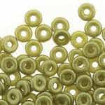 CZO-25021 - Czech O Beads - 1x4mm - 4 Grams - approx 136 beads - Pastel Lime