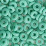 CZO-63140 - Czech O Beads - 1x4mm - 4 Grams - approx 136 beads - Jade