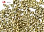 CZO-70120-26441 - Czech O Beads - 1x4mm - 4 Grams - approx 136 beads - Rosaline Amber
