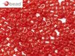 CZO-90090 - Czech O Beads - 1x4mm - 4 Grams - approx 136 beads - Red