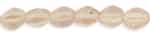 CZPB-1020  - Pinch Beads 5/3mm : Lt. Smoky Topaz - 25 Beads