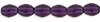 CZPB-2051  - Pinch Beads 5/3mm : Tanzanite - 25 Beads