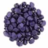 CZPB-79021 - Pinch Beads 5/3mm : Metallic Suede - Purple - 25 Beads