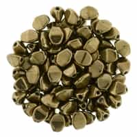 CZPB-90215  - Pinch Beads 5/3mm : Bronze - 25 Beads