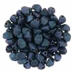 CZPB-94105  - Pinch Beads 5/3mm : Polychrome - Indigo Orchid - 25 Beads