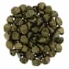 CZPB-94200  - Pinch Beads 5/3mm : Chrome - Antique Gold - 25 Beads