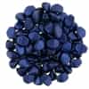 CZPB-94203  - Pinch Beads 5/3mm : Chrome - Blue - 25 Beads