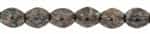 CZPB-BT2398  - Pinch Beads 5/3mm : Jet - Bronze Picasso - 25 Beads