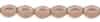 CZPB-L1023  - Pinch Beads 5/3mm : Luster - Smoky Topaz - 25 Beads