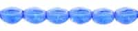 CZPB-LR3004  - Pinch Beads 5/3mm : Luster Iris - Sapphire - 25 Beads