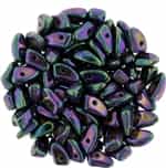 CZPRG-21495 - Prong 3/6mm : Iris - Purple - 25 Count