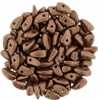 CZPRG-77054 - Prong 3/6mm : ColorTrends: Saturated Metallic Potter's Clay -25 Count