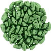 CZPRG-77059 - Prong 3/6mm : ColorTrends: Saturated Metallic Kale -25 Count