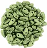 CZPRG-77064 - Prong 3/6mm : ColorTrends: Saturated Metallic Greenery -25 Count