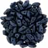 CZPRG-79032 - Prong 3/6mm : Metallic Suede - Dark Blue - 25 Count