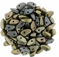 CZPRG-K0167 - Prong 3/6mm : Matte - Metallic Leather - 25 Count