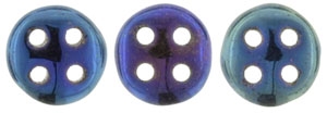 CZQL-21435 - CzechMates QuadraLentil : Iris - Blue - 25 Count